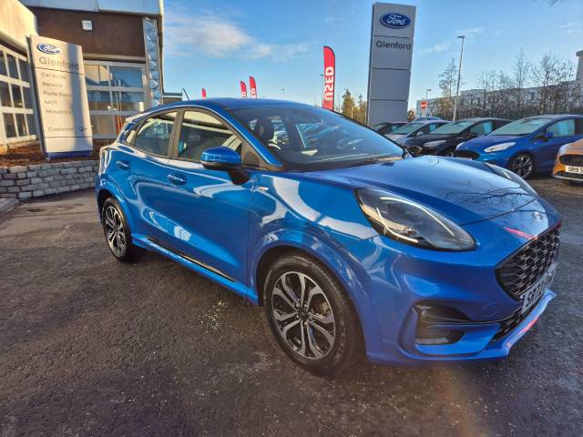 Ford Puma 1.0 PUMA ST-LINE MHEV Hatchback Petrol Blue