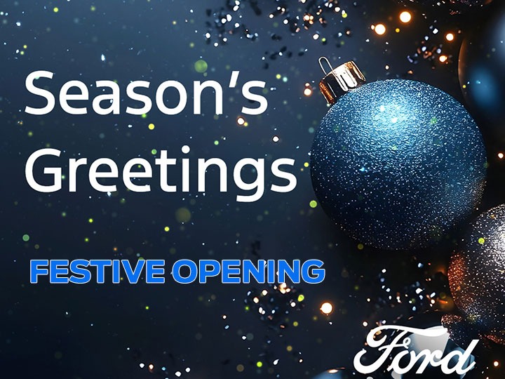 Festive Opening Dates and Times